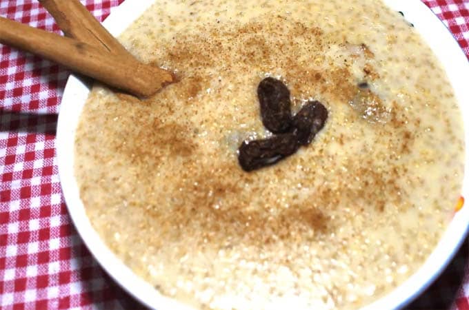 Mazamorra de Quinua - Receta Fácil » Ricos Postres Perú